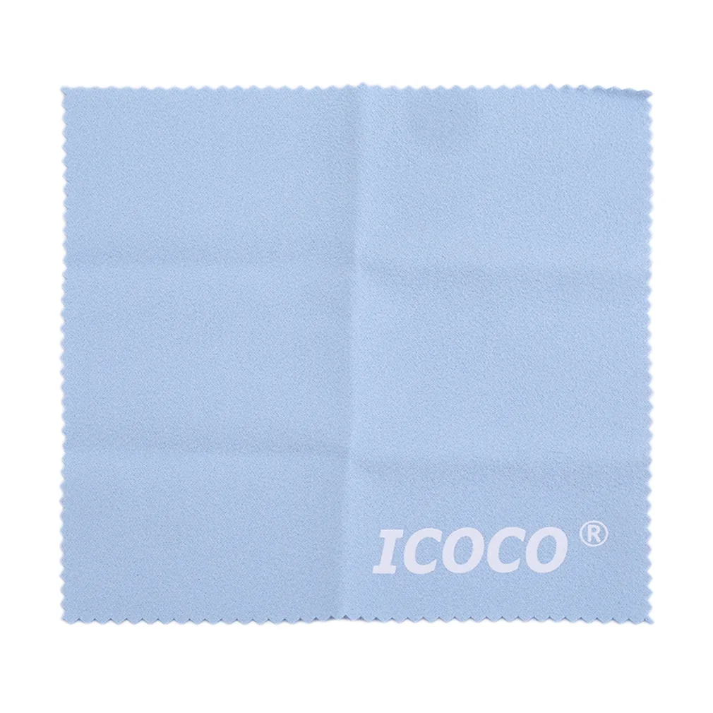 ICOCO Soft Eyeglasses Cleaning Cloth Dual Surface Velvet Sunglasses Camera Duster Glasses Accessory | Аксессуары для одежды