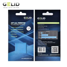 GELID GP Ultime Dissipation thermique Thermique Coussinet 90x50mm 0.5mm/1.0mm/1.5mm/2.0mm/3.0mm Cahier GPU RAM Refroidissement RAM Refroidisseur 15W/mk