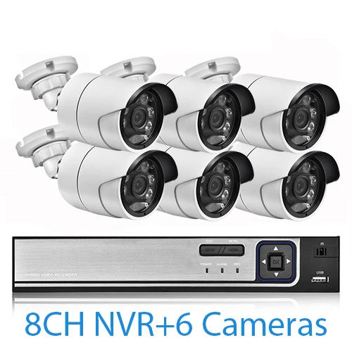 security camera system Gadinan H.265 8CH 5MP POE NVR Kit Security Face Detection CCTV System Audio AI 5MP IP Camera Outdoor P2P Video Surveillance Set cctv monitoring Surveillance Items