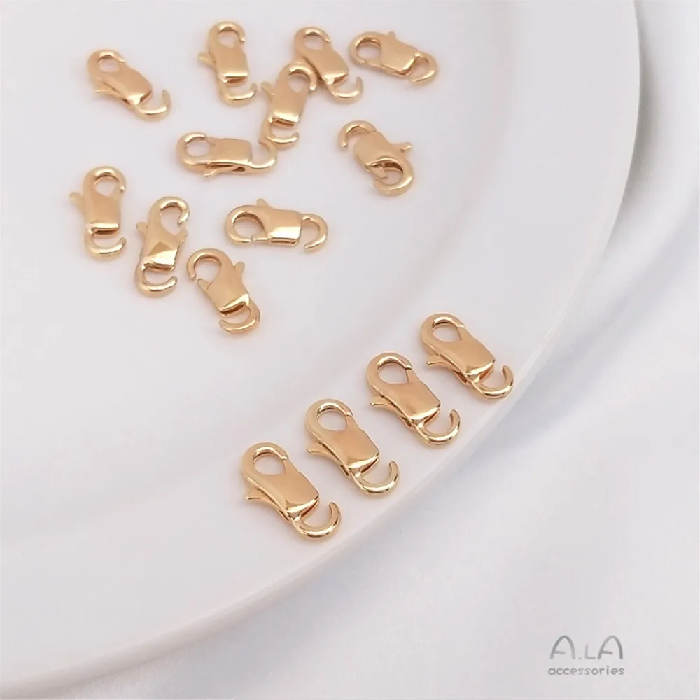 Рисунок 3 - Позолоченная Корейская открытая застежка-карабин 14 к