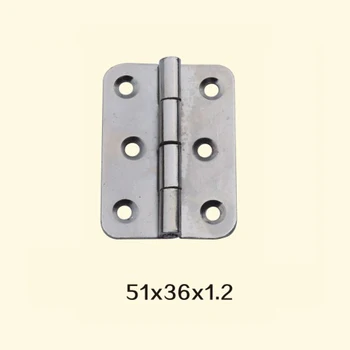 

Freeshipping 51*36*1.2mm Iron Metal Hinge Sewing Machine Folding Table Furniture Flip Tray Hinges Big Door Hinges