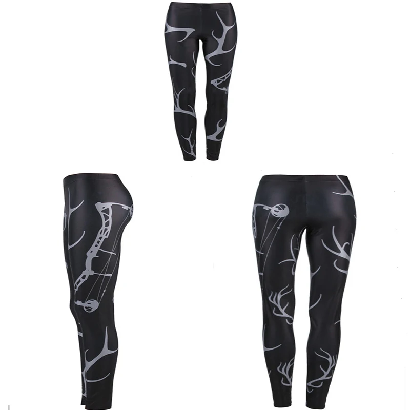 high waist sports legging with pocket for women fashion new female workout stretch pants plus size Elastic fitness leggings