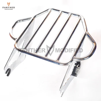 

2-Up Moto Tour Pak Luggage Rack Case for Harley Electra Glide Road King Street 2009-2016