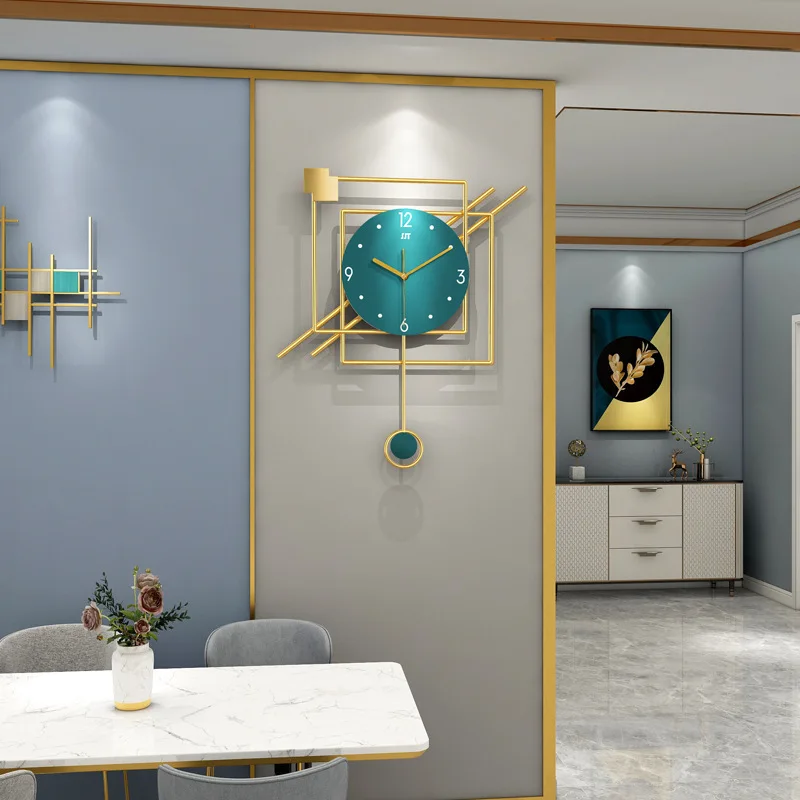 Nordic Design Metal Pointer Creative Geometric Clocks 4 Nordic Design Metal Pointer Creative Geometric Clocks 4