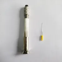 Stainless Steel Pen For Refill Dust Needles, Handle For Spare Dust Needles Lightweight, Durable And Stable 1