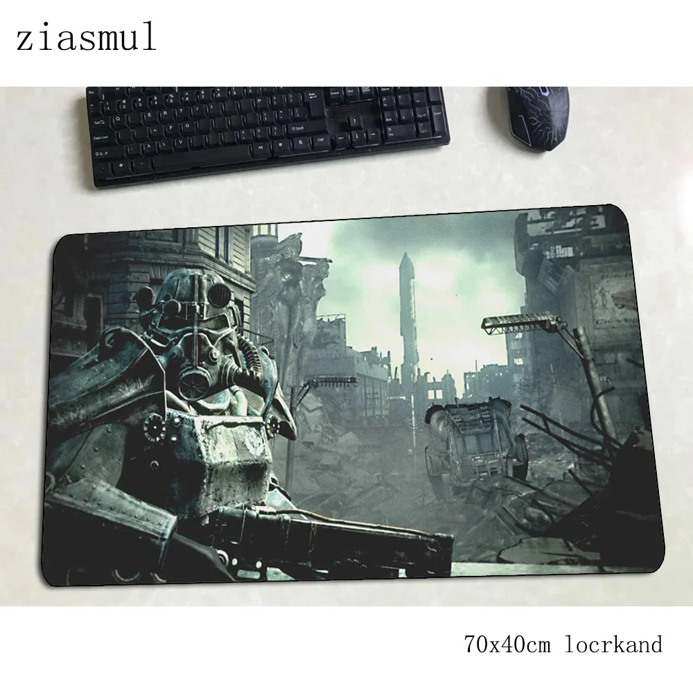 Фоллаут коврик для мыши с изображением 700x400x3 мм игровой большие gamer Коврик Для