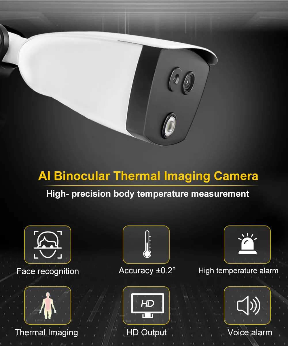 열 카메라 1080P IP 카메라 이미 저 termal 카메라 표시기 열 이미징 열 감지 카메라 용 쌍안 카메라