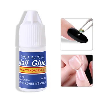 

1pcs UV Gel Nail Glue for Decorations Fast Dry 3D Adhesive Acrylic French Manicure Rhinestone False Nail Art Tips Stone Glue