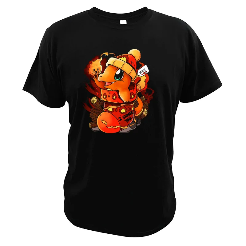 Charmander футболка японская игра Покемон го Рождество футболки ЕС Размер цифровой