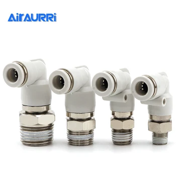 

SMC size right Angle 360 degree high speed rotary joint pneumatic quick plug ksl6/8 04 06 08 10 12-m5 01S 02S 03S 04S