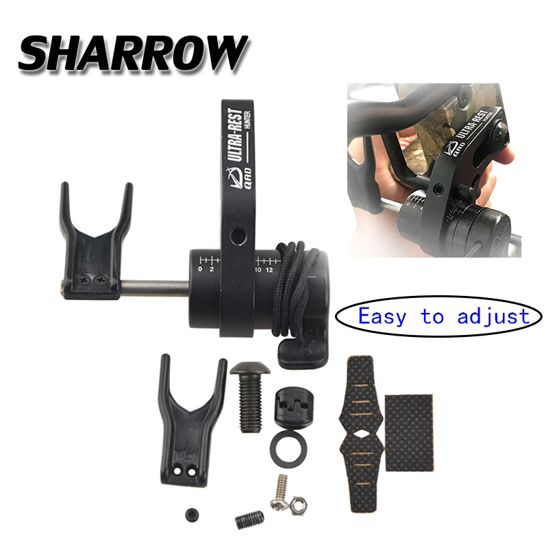 

Arrow Drop Rest Adjustable High Speed Away Arrow Rest Compound Bow Quick Easy Installation Archery Hunting Shooting Accessories