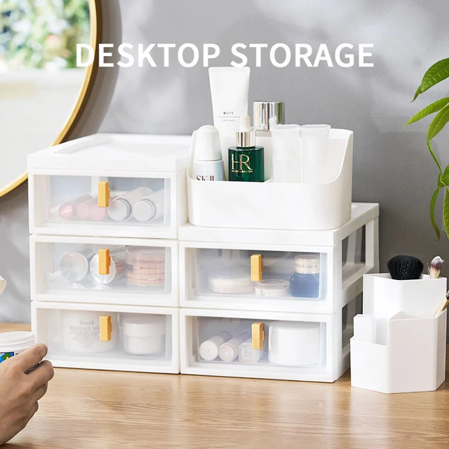 새로운 2/3/4/5 레이어 데스크탑 오거나이저 박스, 다용도, 친환경, 12L 수용량