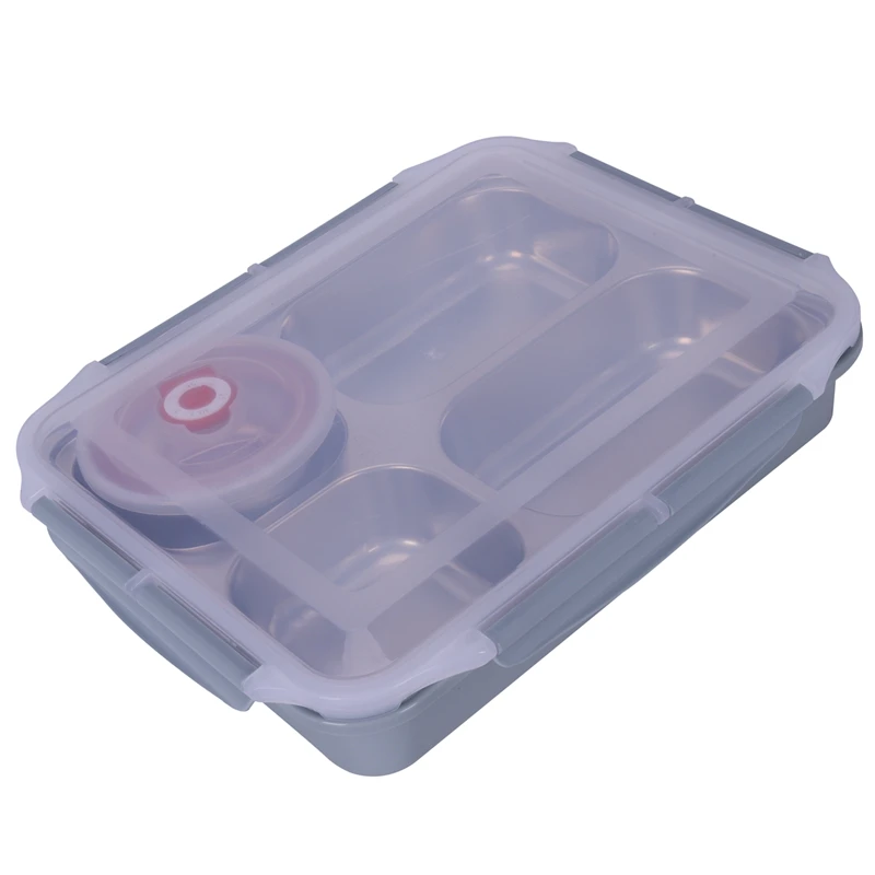 Bento Box из нержавеющей стали Герметичный стул коробка суп миска-контейнер школьная посуда