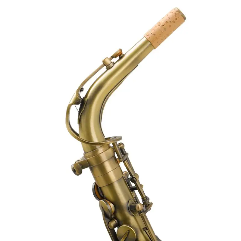 Sax изгиб шеи для альт саксофона античная латунь теплоизоляция 24,5 мм