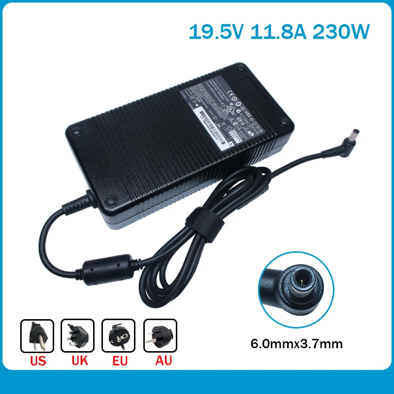  230W 19.5V 11.8A For Asus ROG Zephyrus GX501VS GX501VI GL702VS GL702ZC GL702V Gaming ADP-230GB AC A