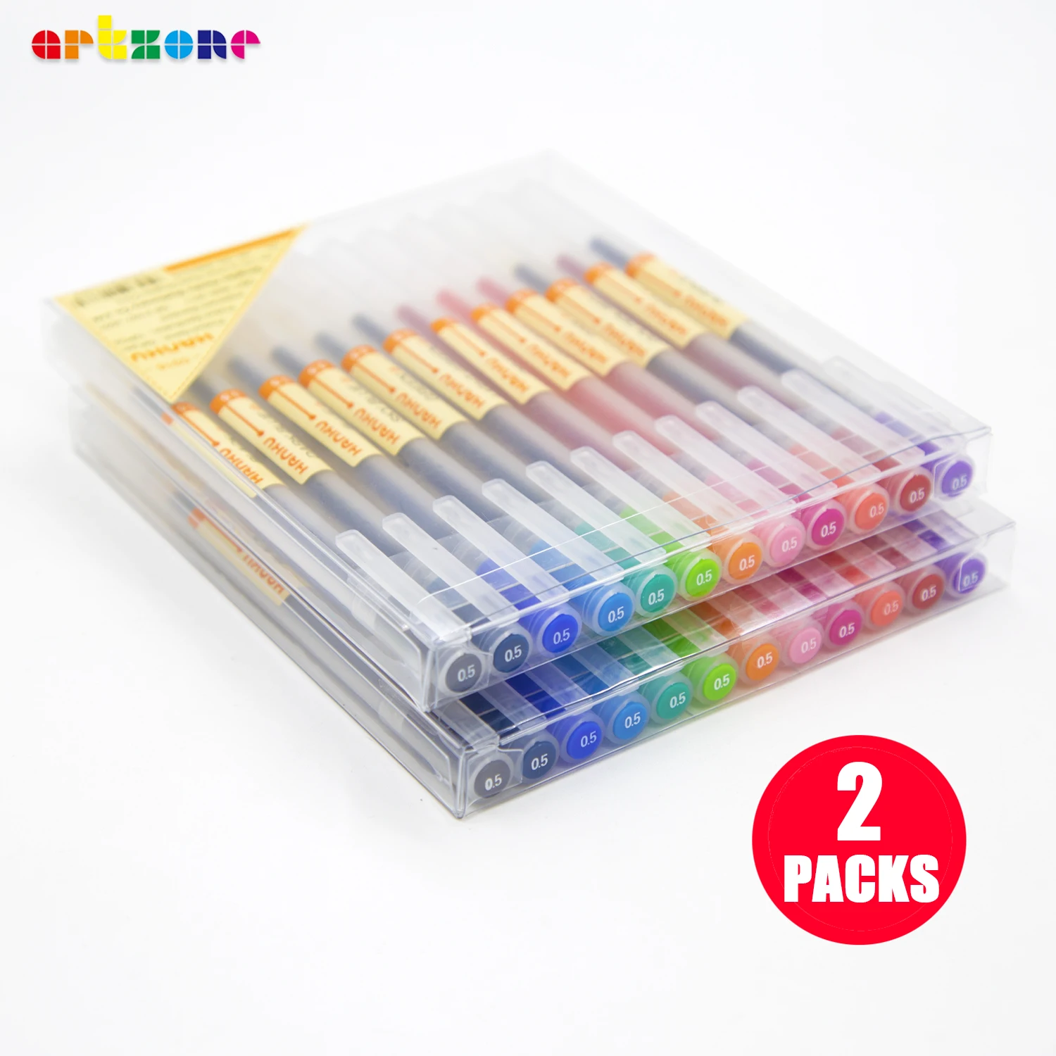 【ペンペン出品】12-13mm&13mmAA1台分セット 2 Packs/Lot Creative 12 Colors Gel Pen 0.5mm Fine liner Pens
