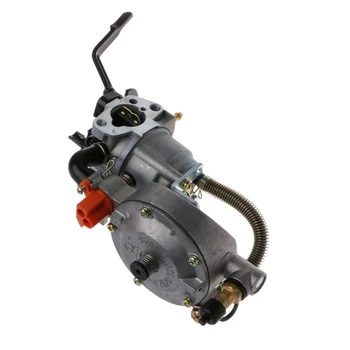 

1pcs New Replacement Dual Fuel Carburetor Carb For Water Pump Generator Engine 170F GX200 Car Accessories