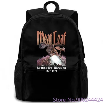 

Meatloaf Bat Out Of Hell World Tour 1977-78 Official Mens Newest 2019 Men Fashion backpack