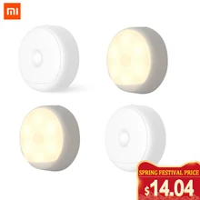 Mijia Yeelight Smart LED Infrared Body Motion Sensor USB Rechargeable Nightlight Magnetic Lamp Smart Remote Control