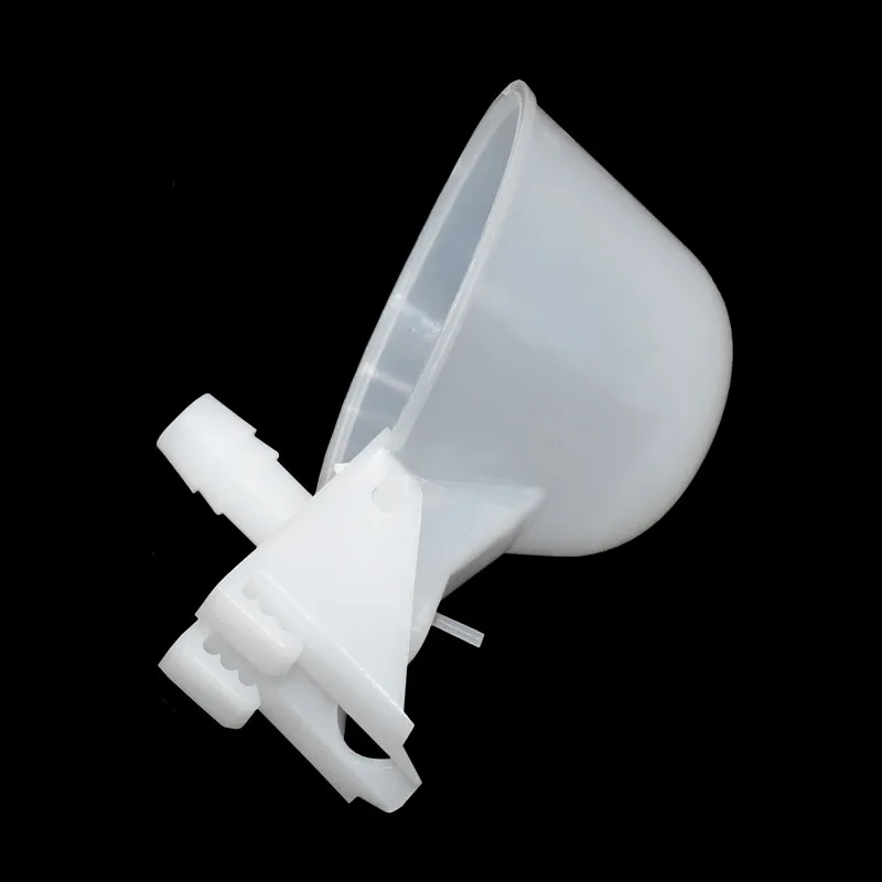 100 pcs Chicken drinking Cups Quail waterer bowls Bird glass Animal husbandry tools Automatic Bird Coop Feeder Drinking Cups
