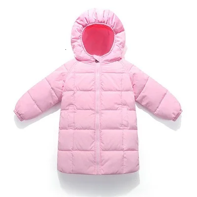 Benemaker/новые зимние длинные куртки для девочек и мальчиков толстые спортивные зимние комбинезоны с капюшоном, детская одежда детские пальто, верхняя одежда YJ042