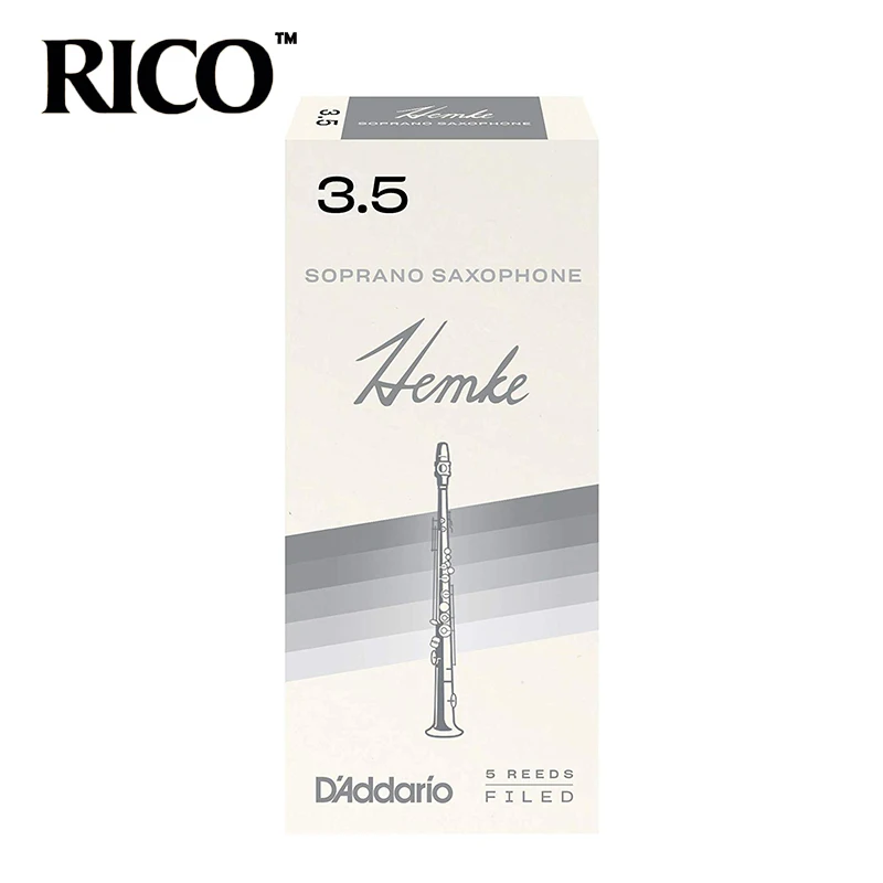RICO Hemke Soprano Sax трости сопрано Сила 2 5 # 3 коробка из 5|rico reeds|reed boxbox shipping |