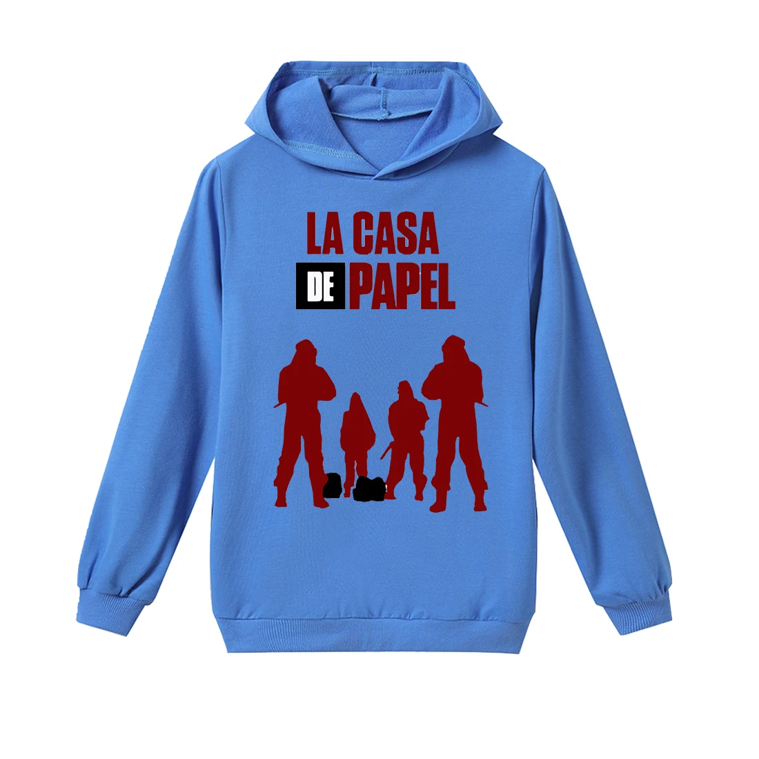 

Hoodies Sweatshirts Girls Kids Shirt Cotton Top Baby Children Boys House of Paper Clothes Toddler Clothing Child's Infant Hooded