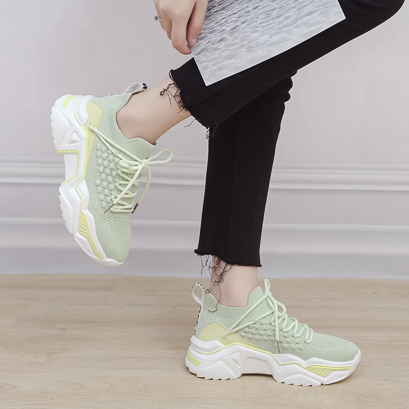 ladies chunky trainers