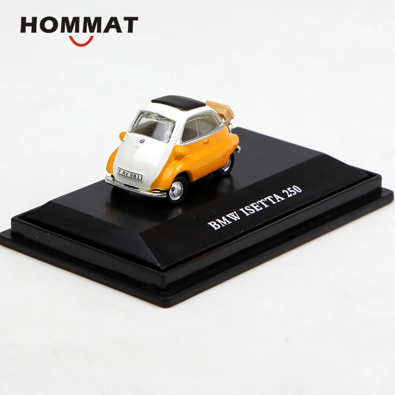 

HOMMAT Simulation 1:72 Scale Vintage Isetta 250 Microcar Model Car Alloy Diecast Toy Vehicles Car Model Gifts Toys For Children