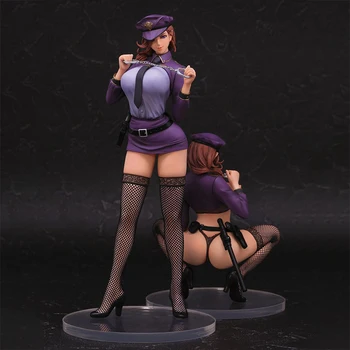 

A+ Erotic Extremely Sadistic Policewoman Akiko Sexy Woman Designed by Non Oda PVC Action Figure Anime Sexy Girl Figure Model Toy