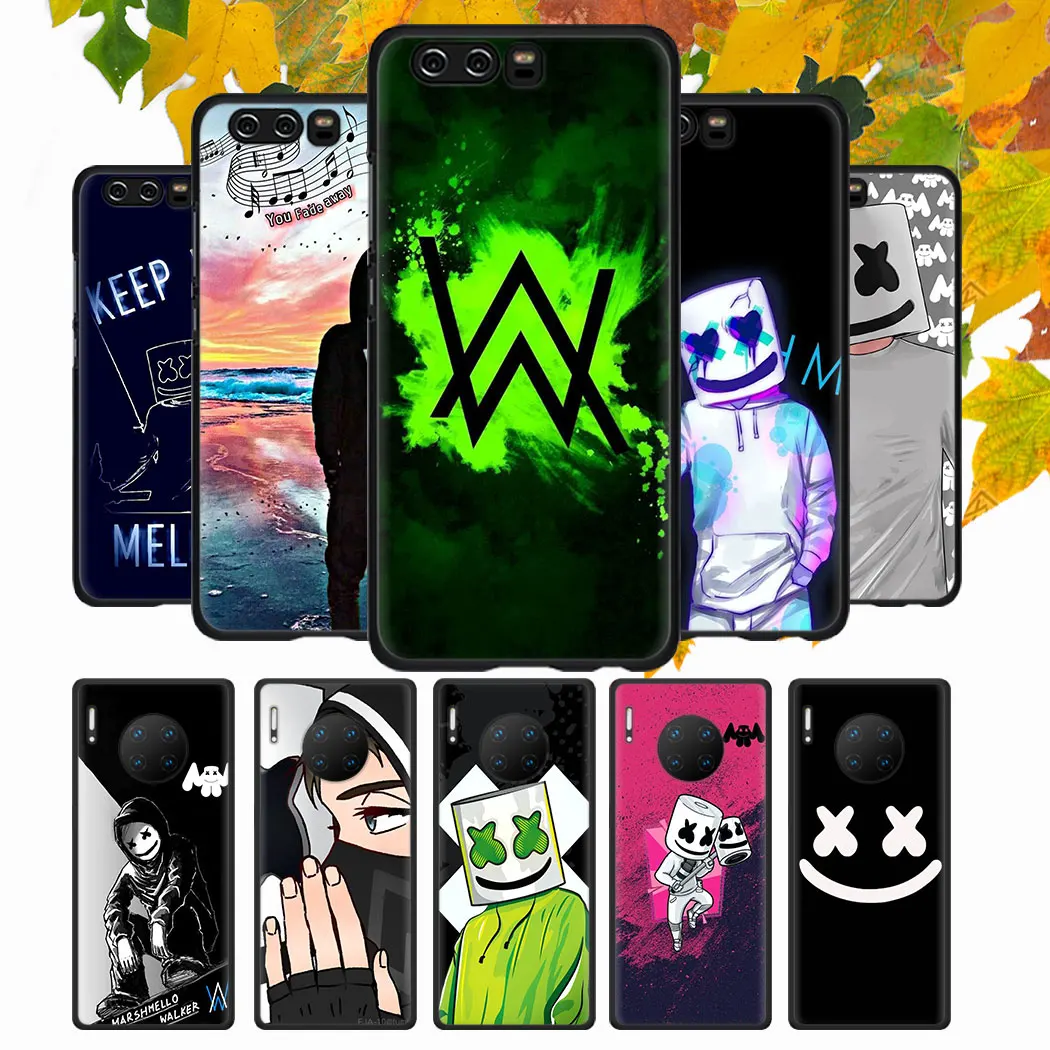 Мягкий чехол для Huawei Mate 10 20 30 Pro Lite Y5 Y6 Y7 Y9 Prime Nova 3i 4 Алан Олав Уокер|Бамперы| |