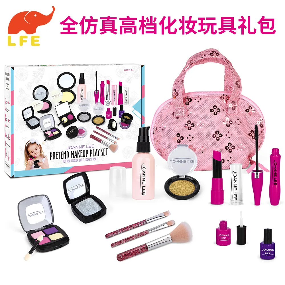 

Children's Girl Accessories Cosmetics Dressing Toy Set Simulation Princess Play Makeup Toys
