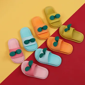 

Parent Child Slipper Summer Boys Girls Household Indoor shoe Cute tree Sandals Parent Bathroom Household Sandals Size 24-40