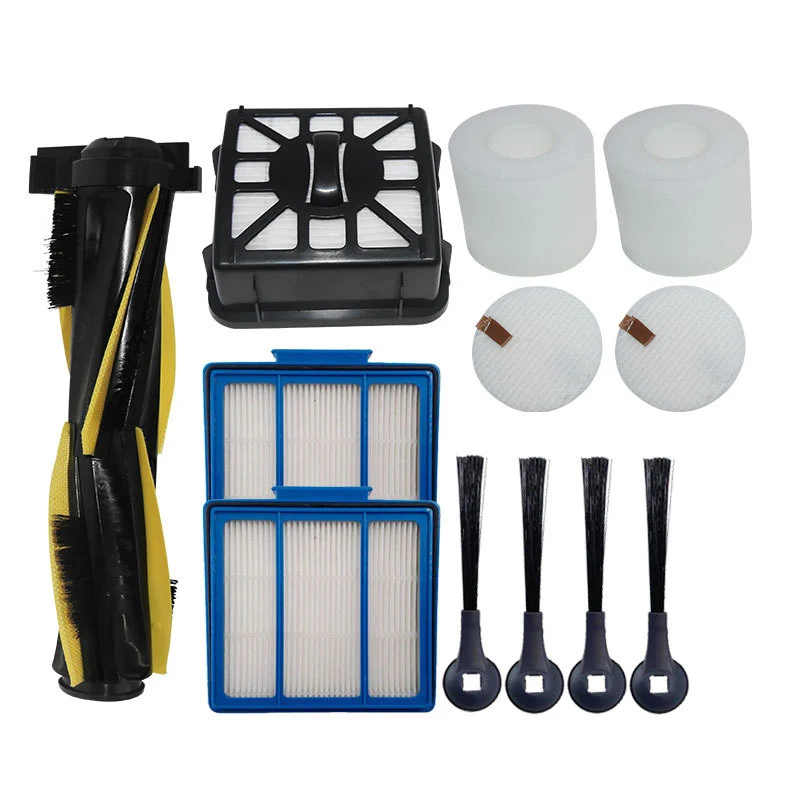 Главных щеток боковая щетка для Акула IQ RV1001AE RV101 HEPA фильтр хлопковая пена с эффектом пылевой фильтр Робот Запчасти для пылесоса инструменты