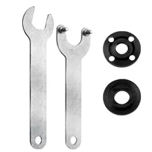 

4Pcs Angle Grinder Pressure Plate Wrench Supporting 5/8 Thread Gasket Set Flange Nut Polishing Machine Accessories