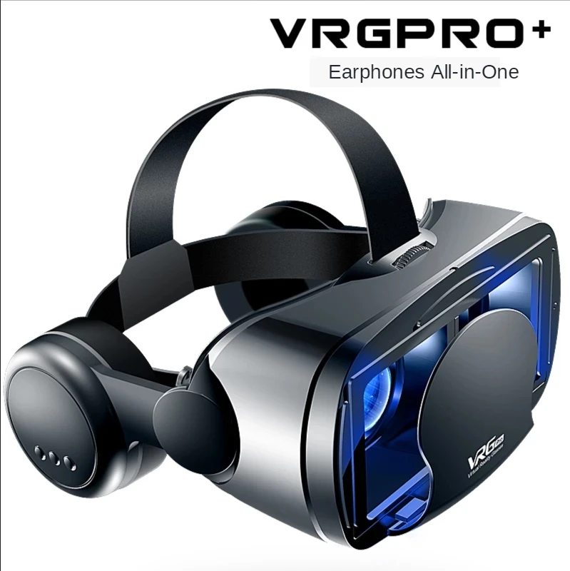 Headset Glasses Video Mobile-Phone VRG Virtual-Reality 5--7inch 3D Audio Detachable Dedicated