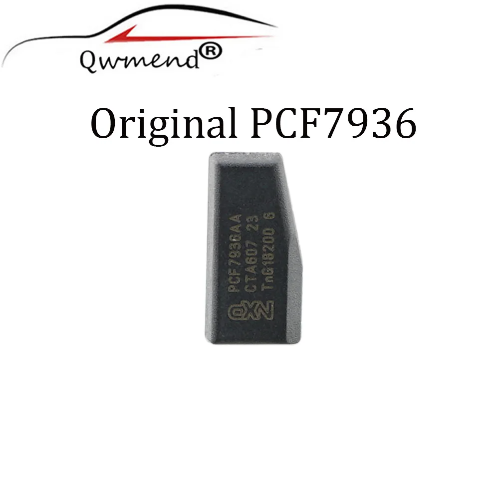 Original PCF7936 QWMEND PCF7936AS Автомобильный ключ транспондер чип ID46 PCF7936 PCF7936AA слесарный инструмент pcf 7936 - Количество кнопок: Original PCF7936