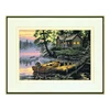Top Quality Beautiful Lovely Counted Cross Stitch Kit Morning Lake Village Boat Vessel House Cottage Home dim 65091 ► Photo 1/6