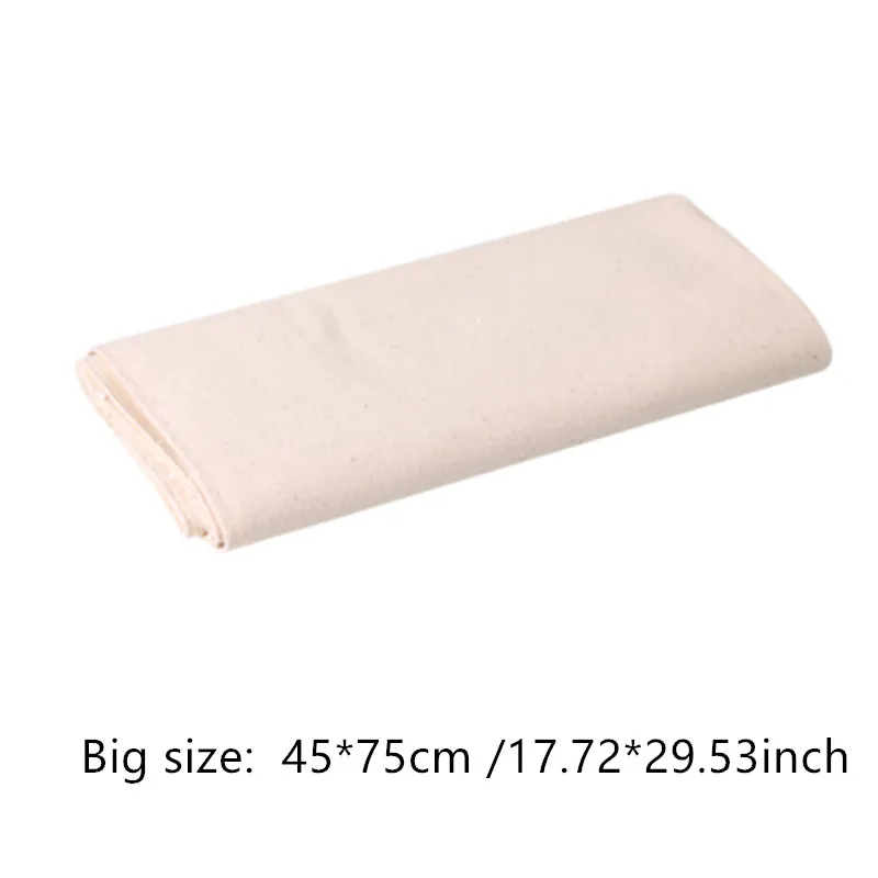 big size 45x75cm Хлебопечки тесто куш изоляция льняная ткань для выпечки французский хлеб Багеты лоферы - Цвет: big size 45x75cm