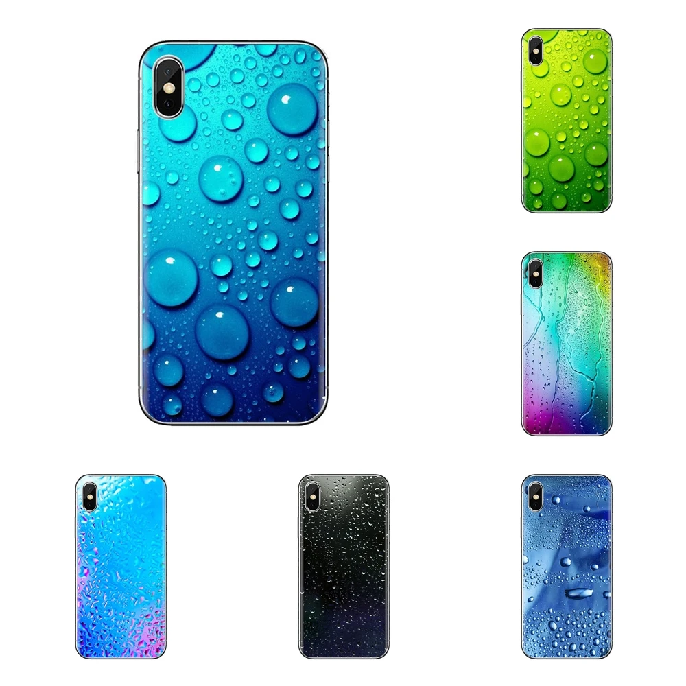 Для iPhone XS Max XR X 4 4S 5 5S 5C SE 6 6S 7 8 плюс samsung Galaxy J1 J3 J5 J7 A3 A5 прозрачный ТПУ чехол для воды