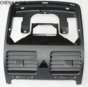 

CHESHUNZAI Black Front Dash Central Air Outlet Vent For Jetta Golf Rabbit MK5 MKV 1KD 819 728
