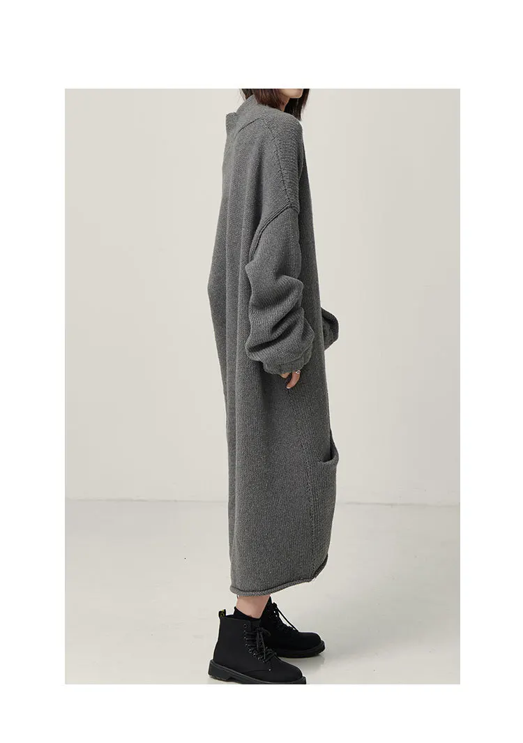 TVVOVVIN Fashion Long Sweater Sweaters Female Autumn New Korean Style Wild Casual Women Sweaters Solid Women Clothing X932