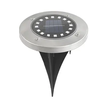 

Super Bright Big Lamp Beads Solar Light 16Led Buried Light Lawn Light Garden Waterproof Villa Decorative Light