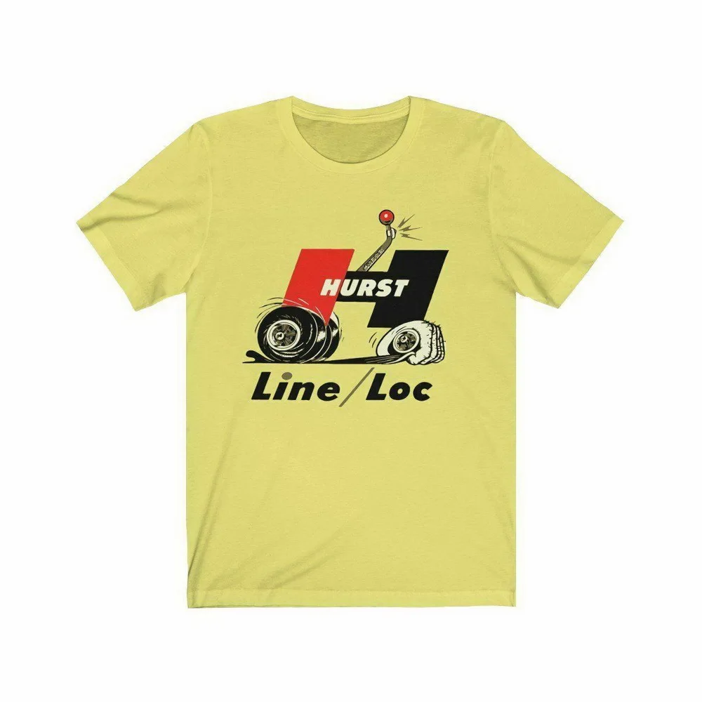 

Premium Line Loc Hurst Shifter Rat Fink Style T Shirt Awesome Tee Hand Pure Cotton Tee Shirt
