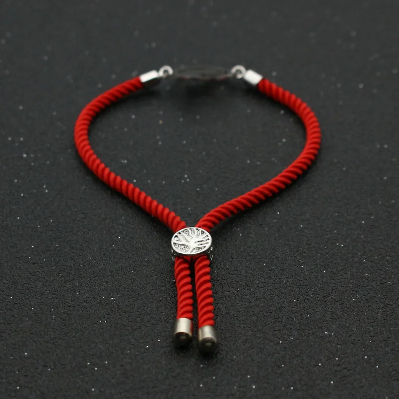 Cute Bear Stainless Steel Scorpion Bracelet Women Lucky Red Rope Adjustable Friendship Bracelets& Bangles For Men Charm Jewelry