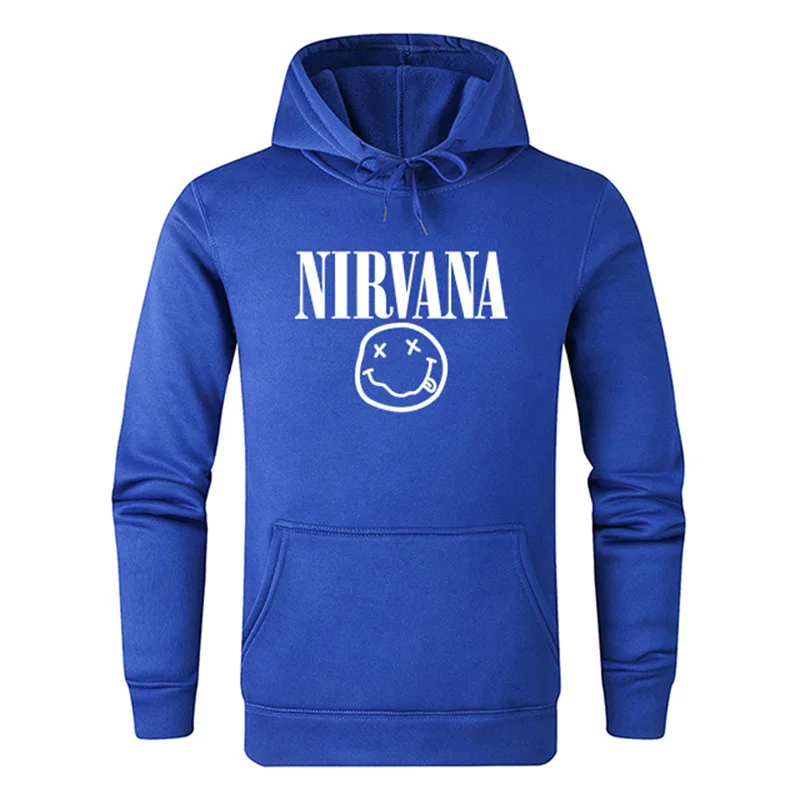Nirvana Hombre, осенне-зимняя толстовка, пуловер с принтом в стиле рок, Харадзюку, хлопок, уличная одежда, топ с длинными рукавами в стиле хип-хоп