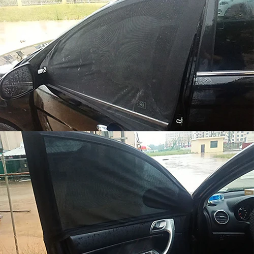 2 шт. тонировка для окон автомобиля занавеска от солнца солнцезащитный щит солнцезащитный экран окно протектор автомобиля универсальные аксессуары - Цвет: Front enclosed
