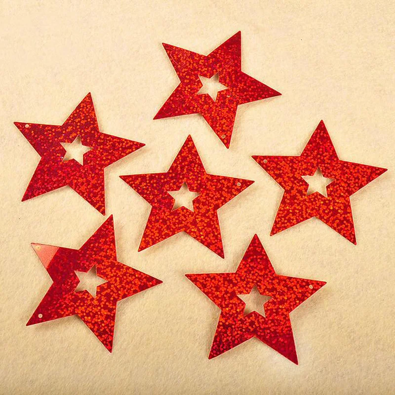 100 шт блестящие звезды картон карты подвеска в виде шара ленты Свадебные шары для украшения вечерние поставки 6 цветов дополнительно 100