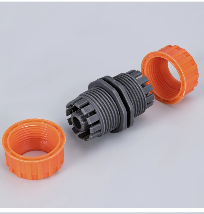 Garden Watering Hose plastic Quick Connector 1/2" 3/4'' 1 Double Male Hose Coupling Joint Adapter Extender Set For Hose Pipe