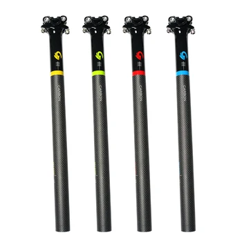 

ASIACOM Mtb Bike Carbon Seatpost 27.2 3K Matte Carbon Seat Post Bike Accessory